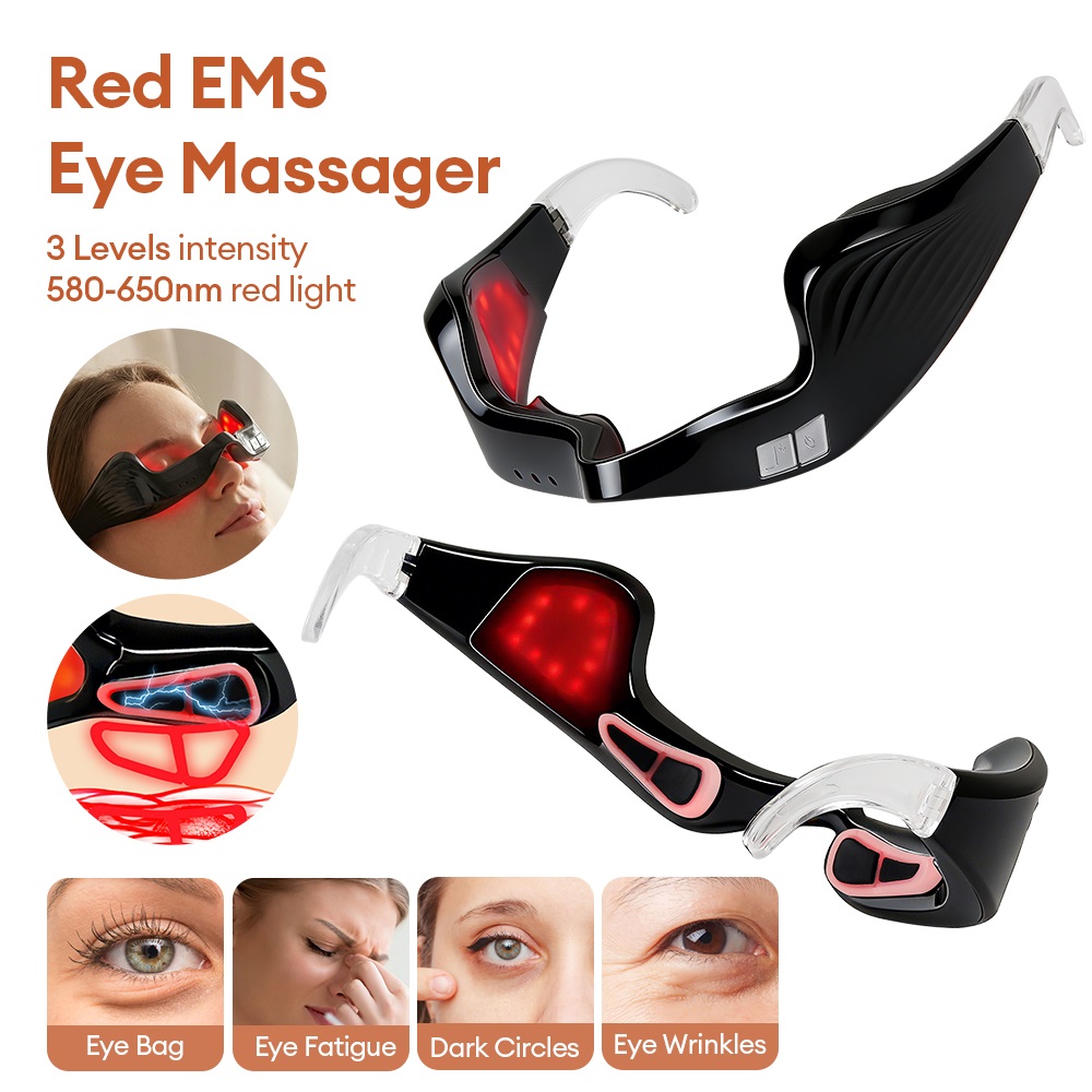 Electric Eye Massager Red Ligh - огляд і ціна Light Therapy Glasses