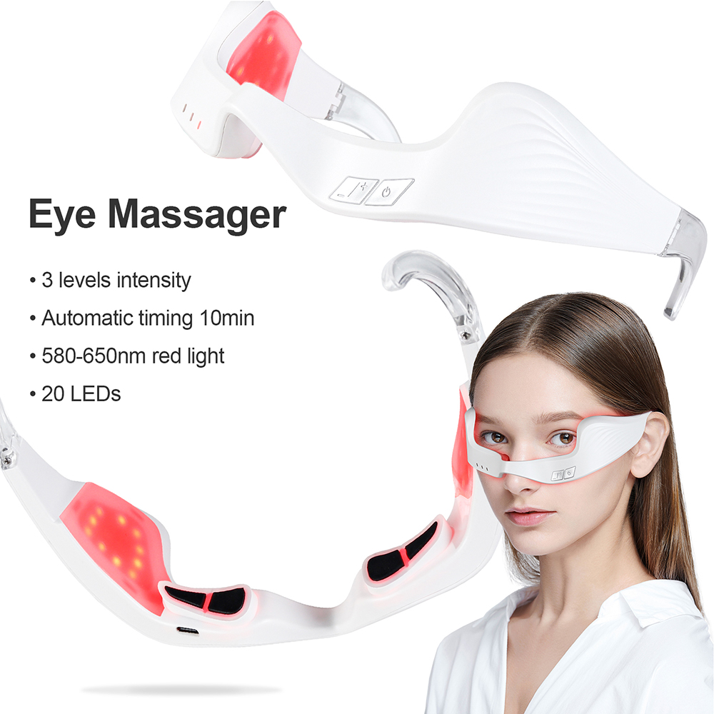 Electric Eye Massager Red Ligh - огляд і ціна Light Therapy Glasses