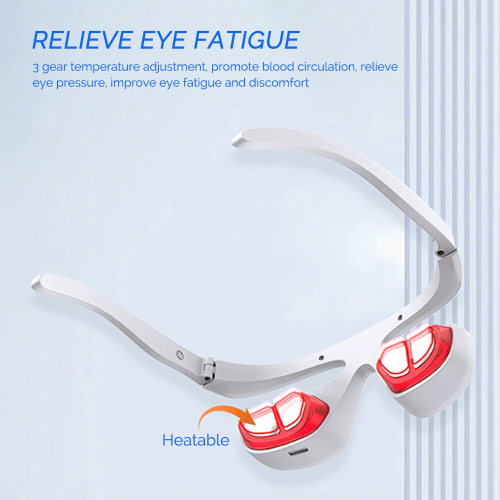 Smart Eye Massager 3D Red Ligh - огляд і ціна Light Therapy Glasses