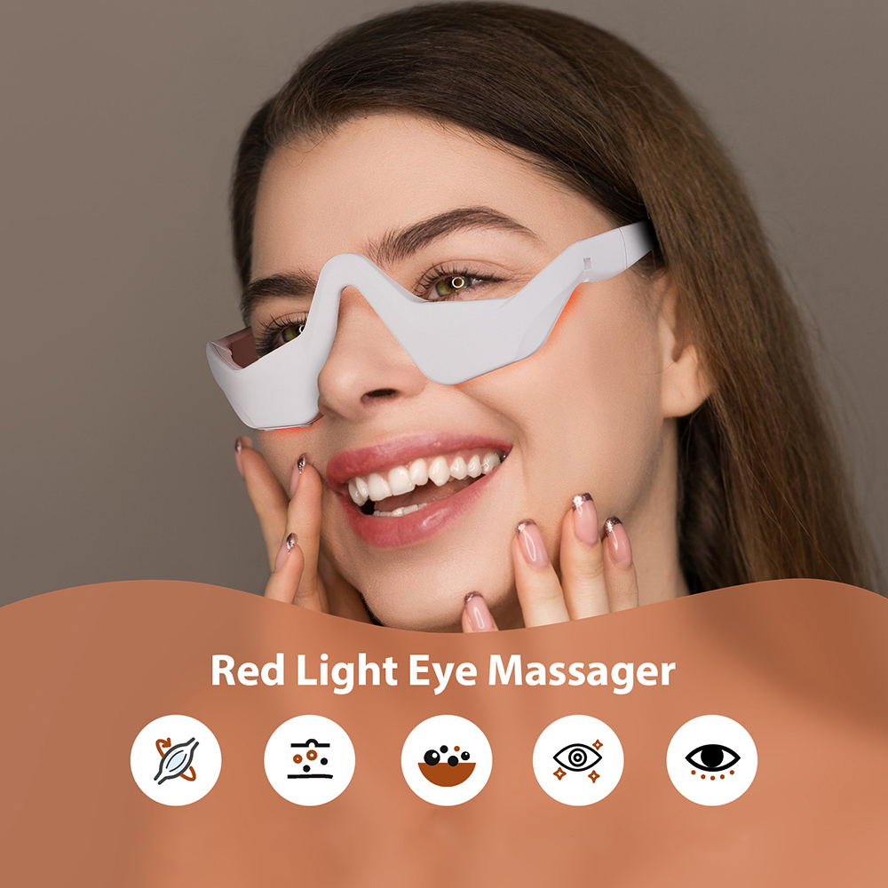 Eye Massager 3D Eyes Relax Mas - огляд і ціна Light Therapy Glasses
