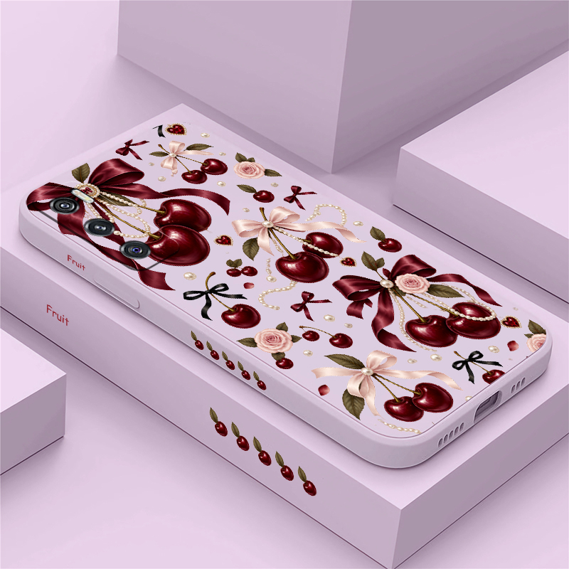 Pink Bow Tie Red Cherry Case F - огляд і ціна Vivo V40