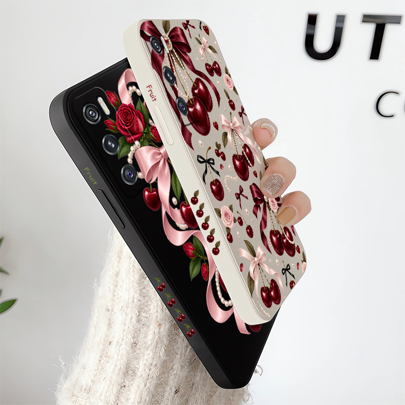 Pink Bow Tie Red Cherry Case F - огляд і ціна Vivo V40