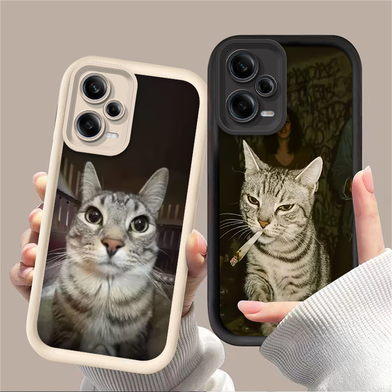 Trendy Cat Smoking Phone Case  - огляд і ціна Xiaomi Redmi Note 14