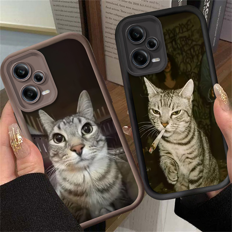 Trendy Cat Smoking Phone Case  - огляд і ціна Xiaomi Redmi Note 14